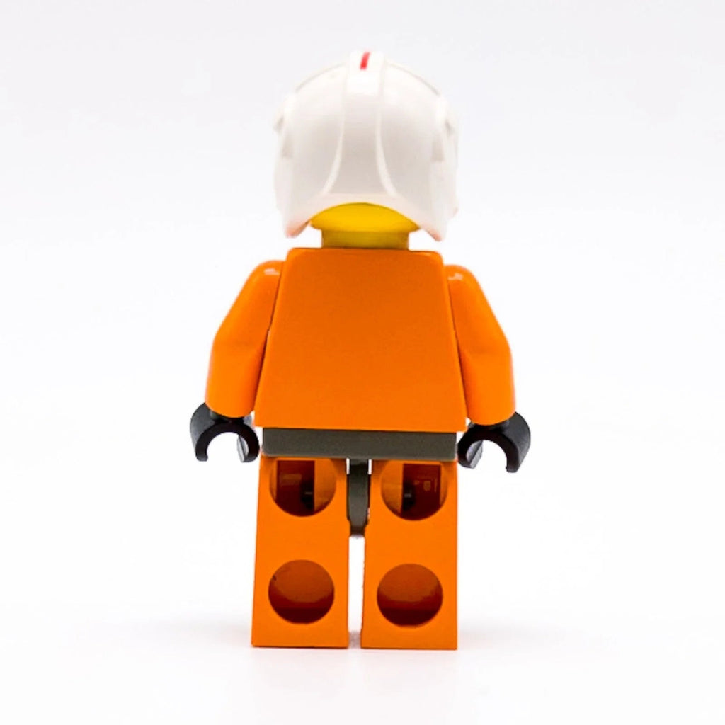 LEGO Star Wars Minifigur Luke Skywalker sw0019 alt dunkelgrau 4483 1999 - nerdyvana.com