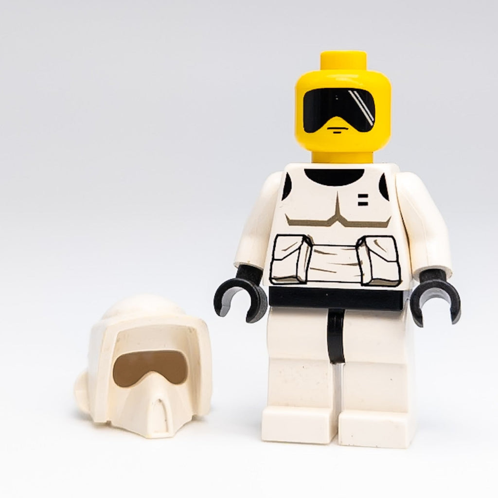 LEGO Star Wars Scout Trooper 1999 gelber Kopf Minifigur SW0005 - nerdyvana.com