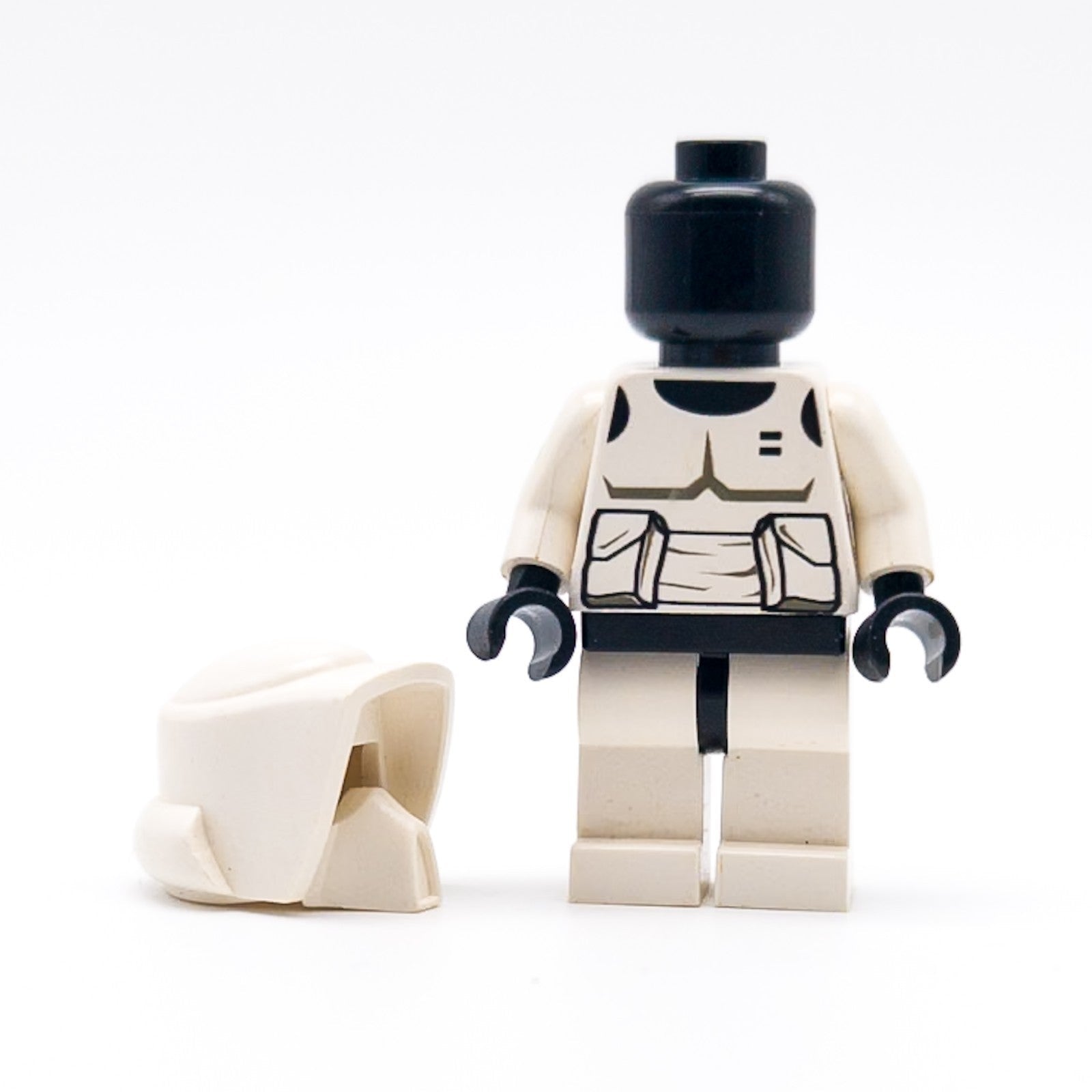 LEGO Star Wars Scout Trooper sw0005a Minifigur 7956 8038 Black Head 2009 - nerdyvana.com