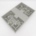 LEGO System 3D Grundplatte aus Set 4990 Rock Raiders HQ 32x48x6 1999 30271px3 - nerdyvana.com