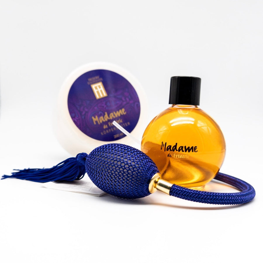 Madame de Frédéric Set EdP 75ml + Körperbutter 200ml + Zerstäuber NEU OVP - nerdyvana.com