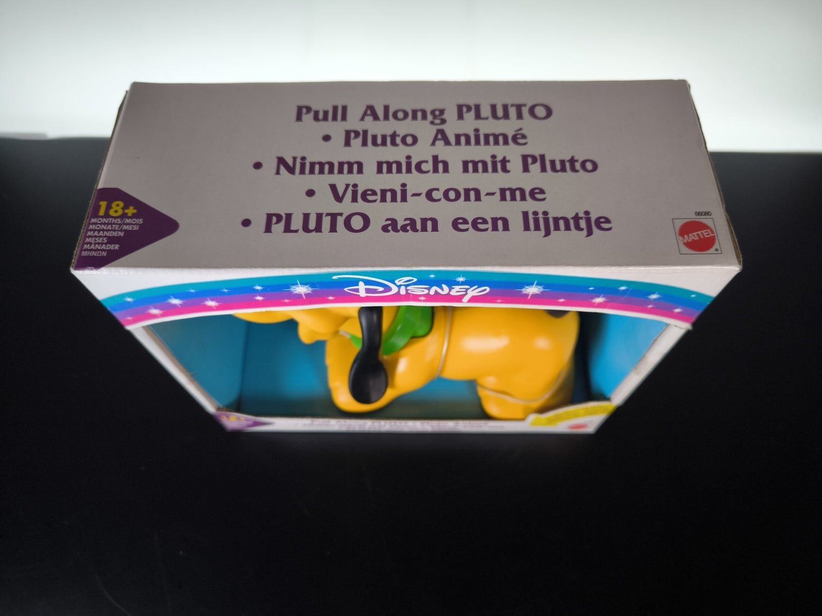 Mattel Disney Pull - Along Pluto 66080 Neu OVP 90er Musik Laufspielzeug Rarität - nerdyvana.com