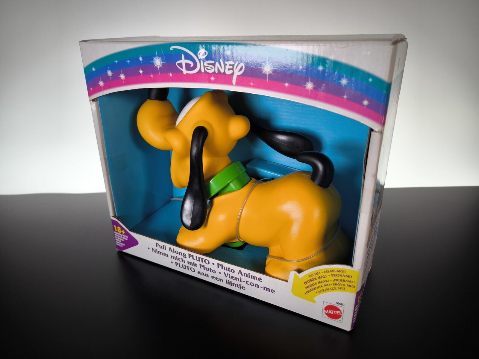 Mattel Disney Pull-Along Pluto 66080 Neu OVP 90er Musik Laufspielzeug Rarität - nerdyvana.com