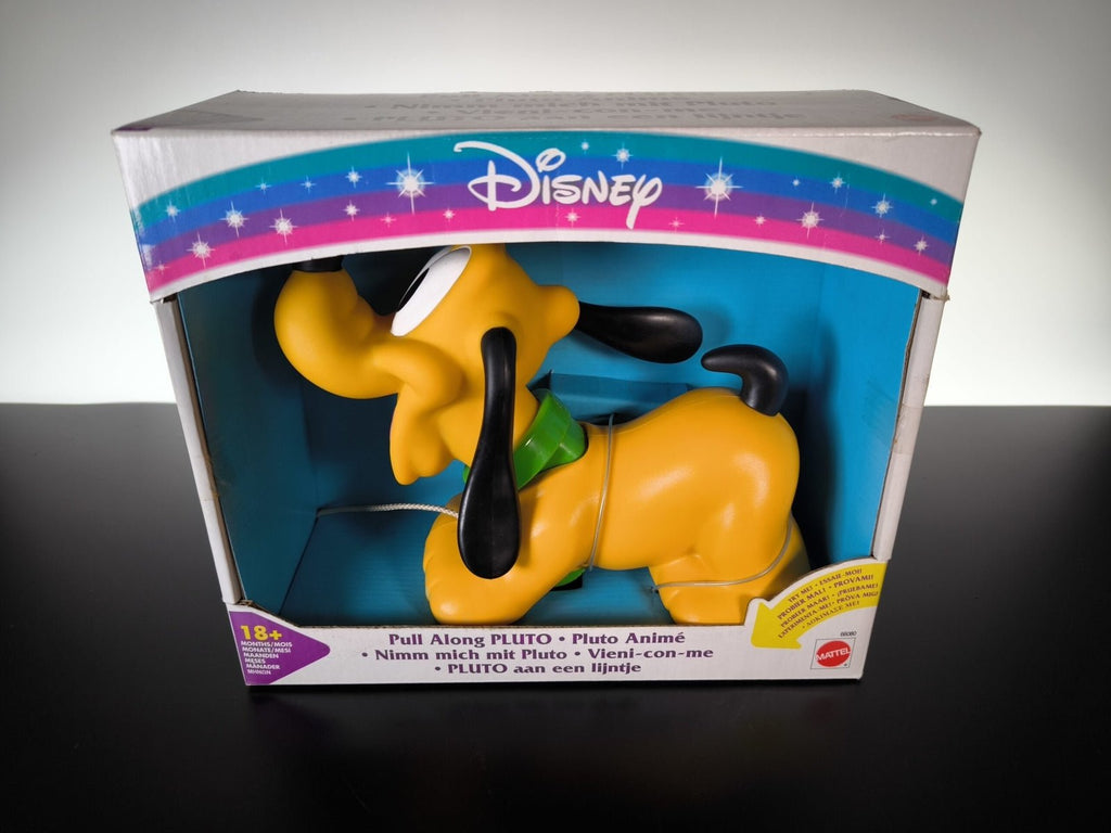 Mattel Disney Pull-Along Pluto 66080 Neu OVP 90er Musik Laufspielzeug Rarität - nerdyvana.com