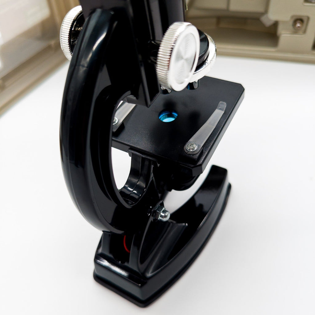 Microscope Deluxe Set Idee+Spiel 100x 600x 1200x Mikroskopkasten 90er NEU & OVP - nerdyvana.com