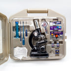 Microscope Deluxe Set Idee+Spiel 100x 600x 1200x Mikroskopkasten 90er NEU & OVP - nerdyvana.com