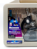Microscope Deluxe Set Idee+Spiel 100x 600x 1200x Mikroskopkasten 90er NEU & OVP - nerdyvana.com