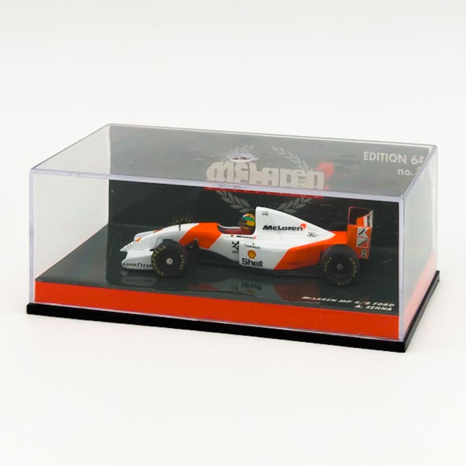 Minichamps McLaren MP4/8 Ayrton Senna 1993 Edition 64 Nr. 2 1:64 Zweitbild