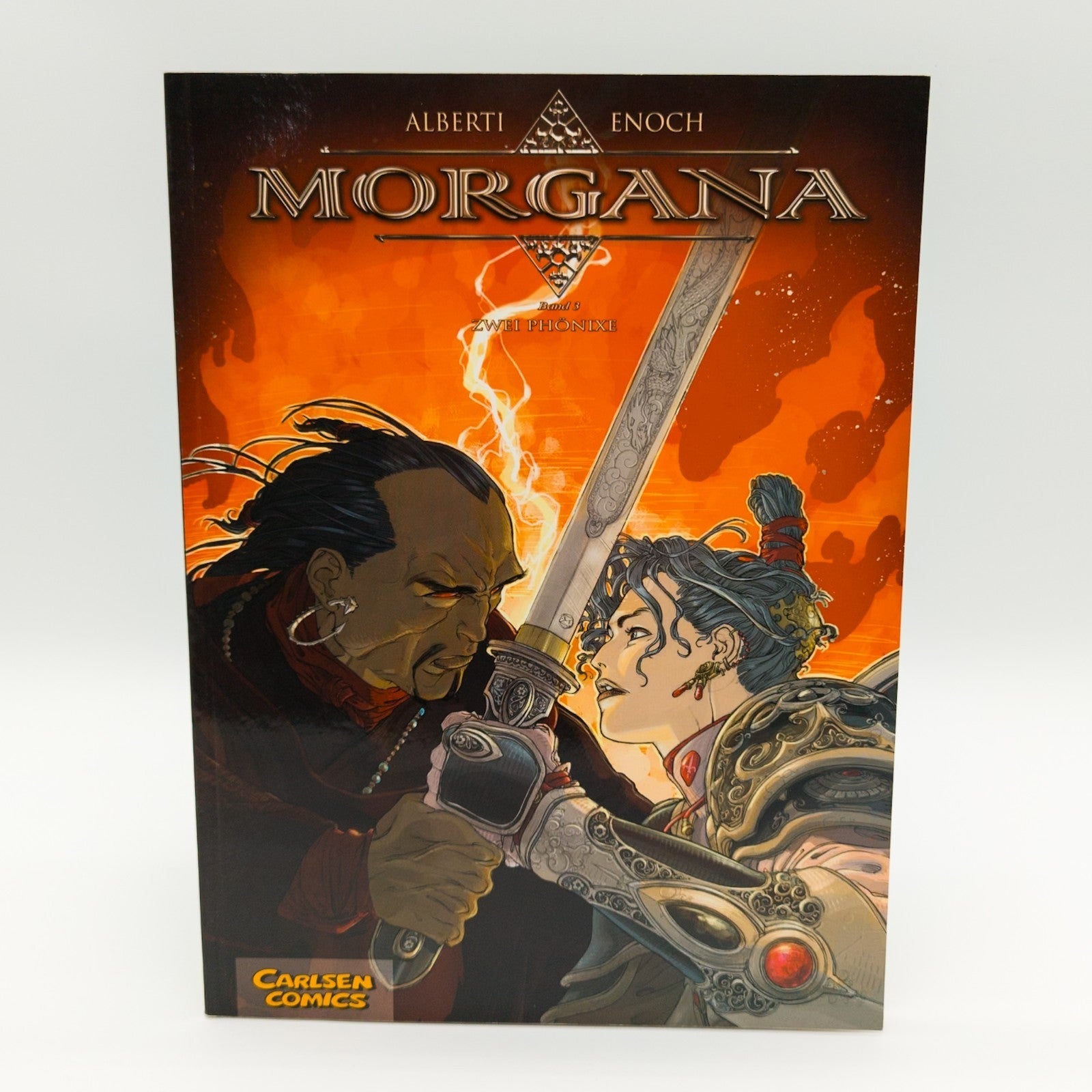 Morgana Band 3 – Zwei Phönixe Carlsen Comics 2007 Hardcover - nerdyvana.com Hauptbild