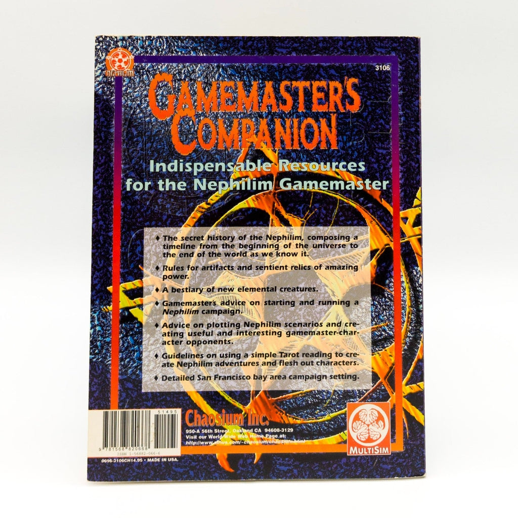 Nephilim Gamemaster’s Companion Chaosium Inc 1996 Rollenspiel Erweiterung - nerdyvana.com