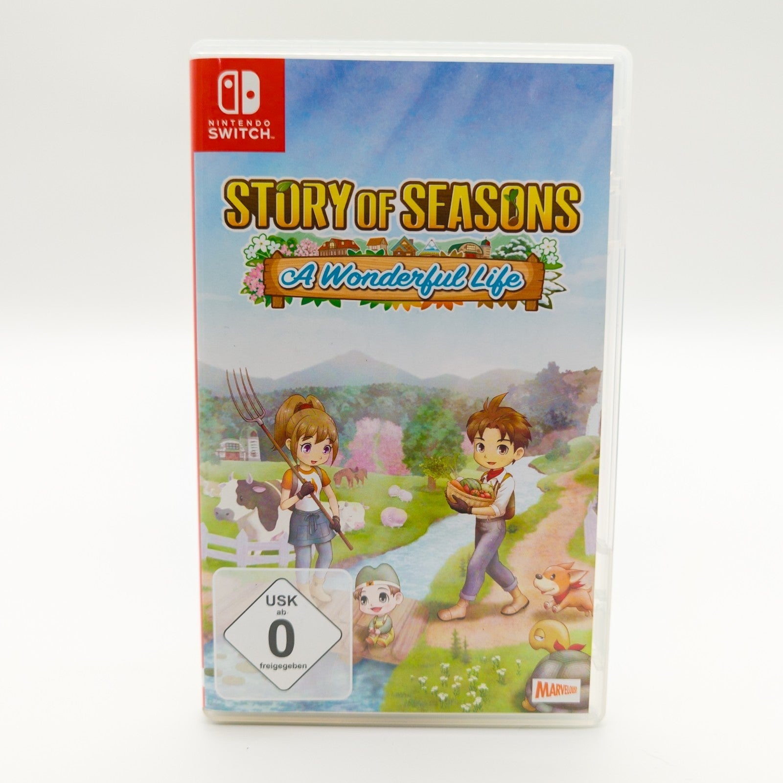 Nintendo Switch Story of Seasons A Wonderful Life – Neuwertig - nerdyvana.com Hauptbild