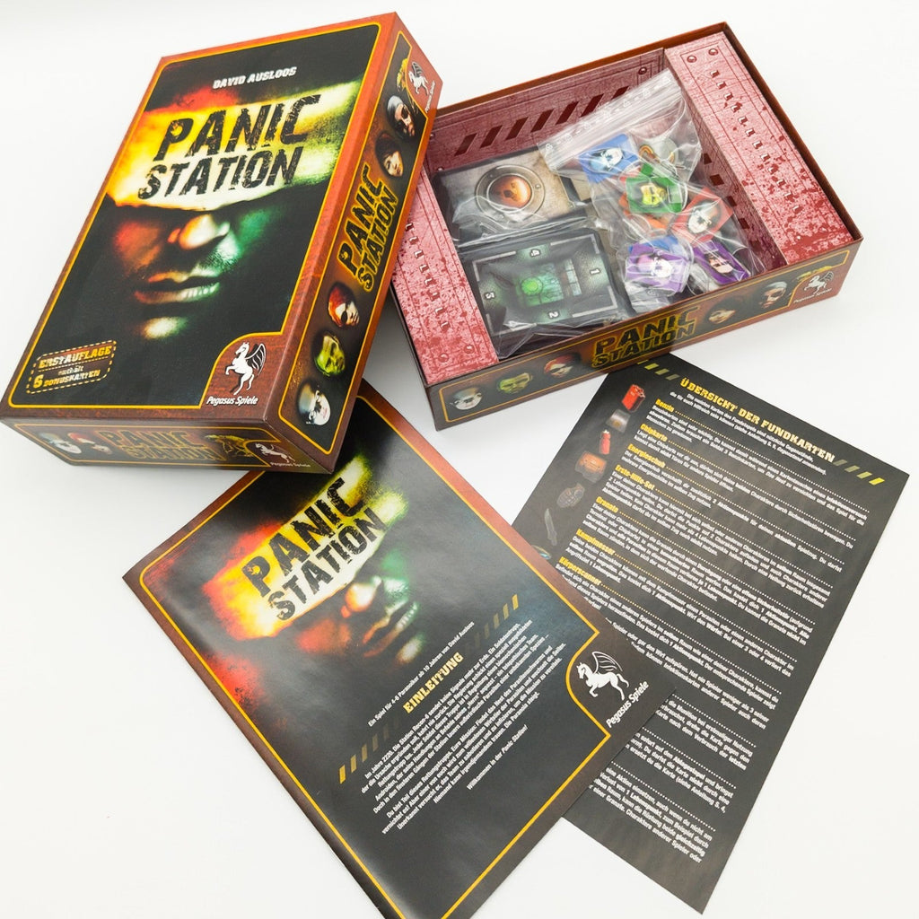 Pegasus Spiele Panic Station Brettspiel vollständig Sammlerzustand 2012 - nerdyvana.com