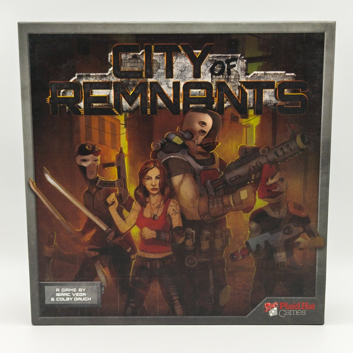 Plaid Hat Games City of Remnants Brettspiel komplett Sammlerzustand 2012 - nerdyvana.com