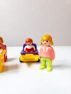 PLAYMOBIL 1.2.3 Junior Figuren-Set Familie mit Kindern Ausflug nerdycustom - nerdyvana.com
