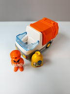 PLAYMOBIL 1.2.3 Junior Müllabfuhr Recycling LKW Müllauto Figur nerdycustom - nerdyvana.com