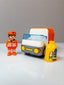 PLAYMOBIL 1.2.3 Junior Müllabfuhr Recycling LKW Müllauto Figur nerdycustom - nerdyvana.com
