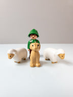PLAYMOBIL 1.2.3 Junior Schäfer & Schafe Hund Traktor Bauernhof nerdycustom - nerdyvana.com
