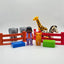 PLAYMOBIL 1.2.3 Junior Zoo Tierpark Tierwärterin Elefant Giraffe Zebra Löwe Zaun - nerdyvana.com