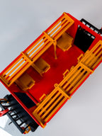 PLAYMOBIL 4117 Personenwagen Rot Palmen Spur G LGB Eisenbahn Waggon Top Zustand - nerdyvana.com