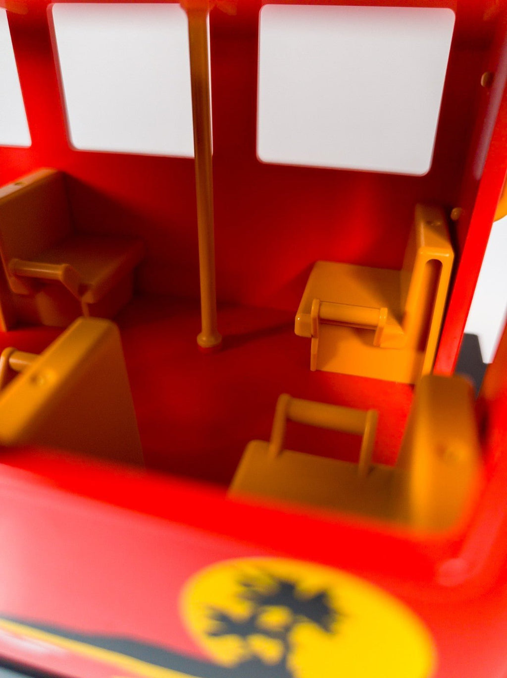 PLAYMOBIL 4117 Personenwagen Rot Palmen Spur G LGB Eisenbahn Waggon Top Zustand - nerdyvana.com