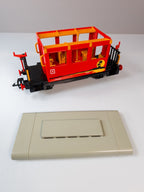 PLAYMOBIL 4117 Personenwagen Rot Palmen Spur G LGB Eisenbahn Waggon Top Zustand - nerdyvana.com