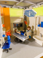 PLAYMOBIL 70190 Krankenhaus Klinik Hospital Gebäude Figuren Zubehör Custom MOC - nerdyvana.com