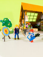 PLAYMOBIL Feriencamp Hütte 6887 Figuren Zubehör Camping Set nerdycustom MOC - nerdyvana.com