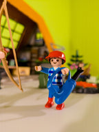 PLAYMOBIL Feriencamp Hütte 6887 Figuren Zubehör Camping Set nerdycustom MOC - nerdyvana.com