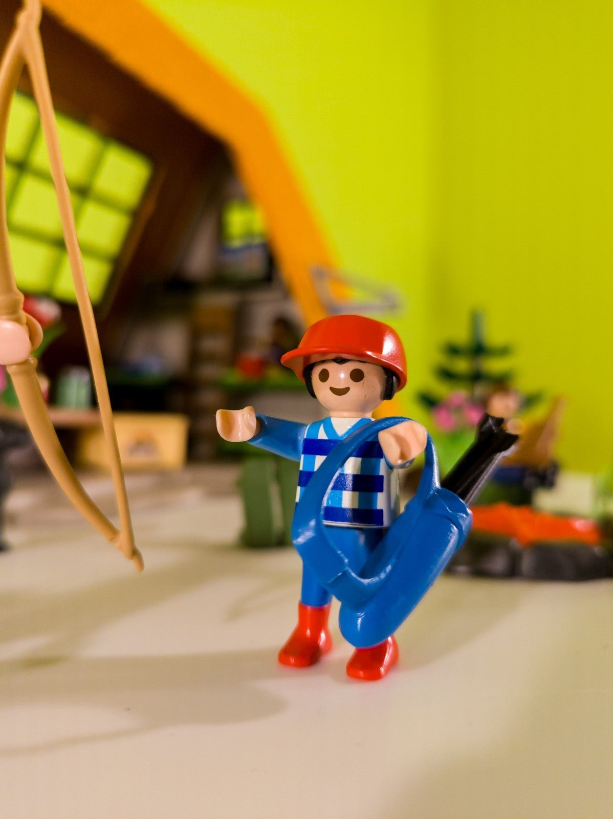 PLAYMOBIL Feriencamp Hütte 6887 Figuren Zubehör Camping Set nerdycustom MOC - nerdyvana.com