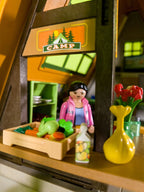 PLAYMOBIL Feriencamp Hütte 6887 Figuren Zubehör Camping Set nerdycustom MOC - nerdyvana.com