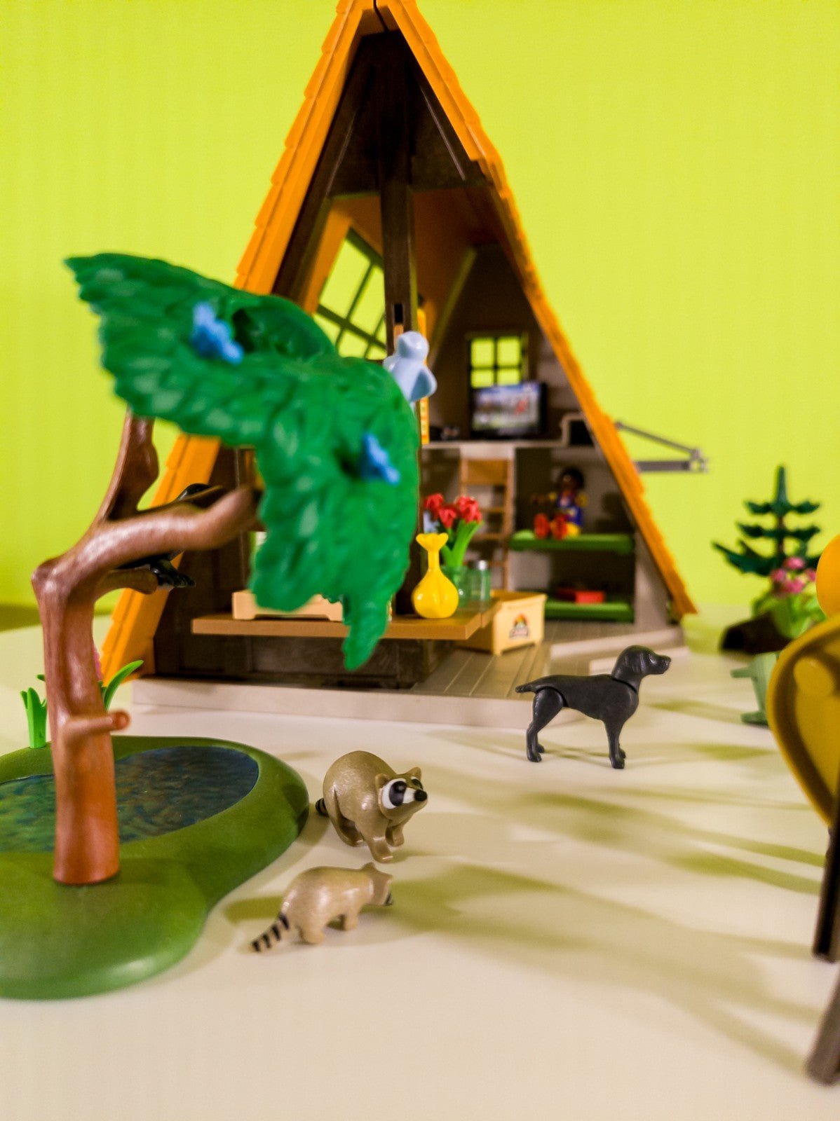PLAYMOBIL Feriencamp Hütte 6887 Figuren Zubehör Camping Set nerdycustom MOC - nerdyvana.com