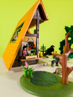 PLAYMOBIL Feriencamp Hütte 6887 Figuren Zubehör Camping Set nerdycustom MOC - nerdyvana.com
