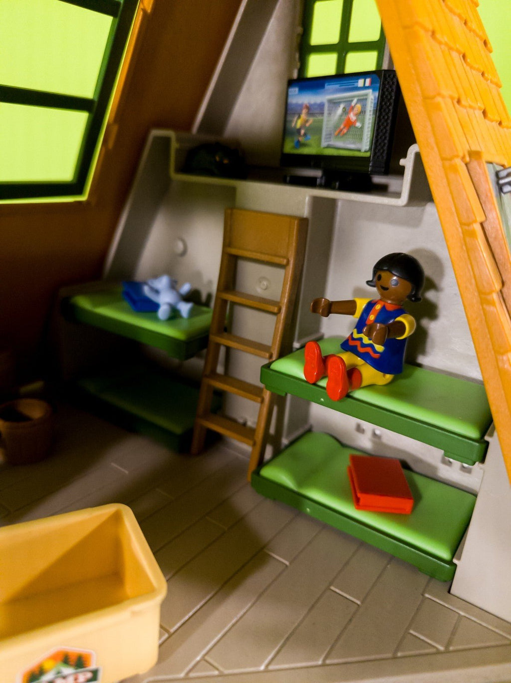 PLAYMOBIL Feriencamp Hütte 6887 Figuren Zubehör Camping Set nerdycustom MOC - nerdyvana.com