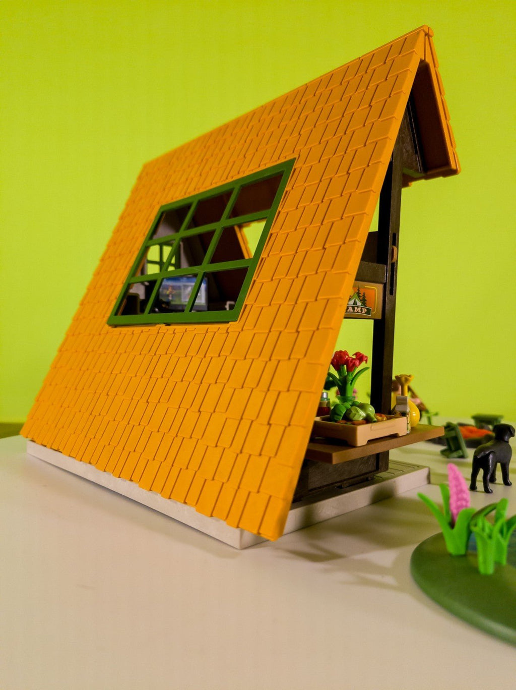 PLAYMOBIL Feriencamp Hütte 6887 Figuren Zubehör Camping Set nerdycustom MOC - nerdyvana.com