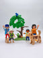 PLAYMOBIL Figuren-Set Familie & Hund beim Wanderausflug nerdycustom MOC Edition - nerdyvana.com