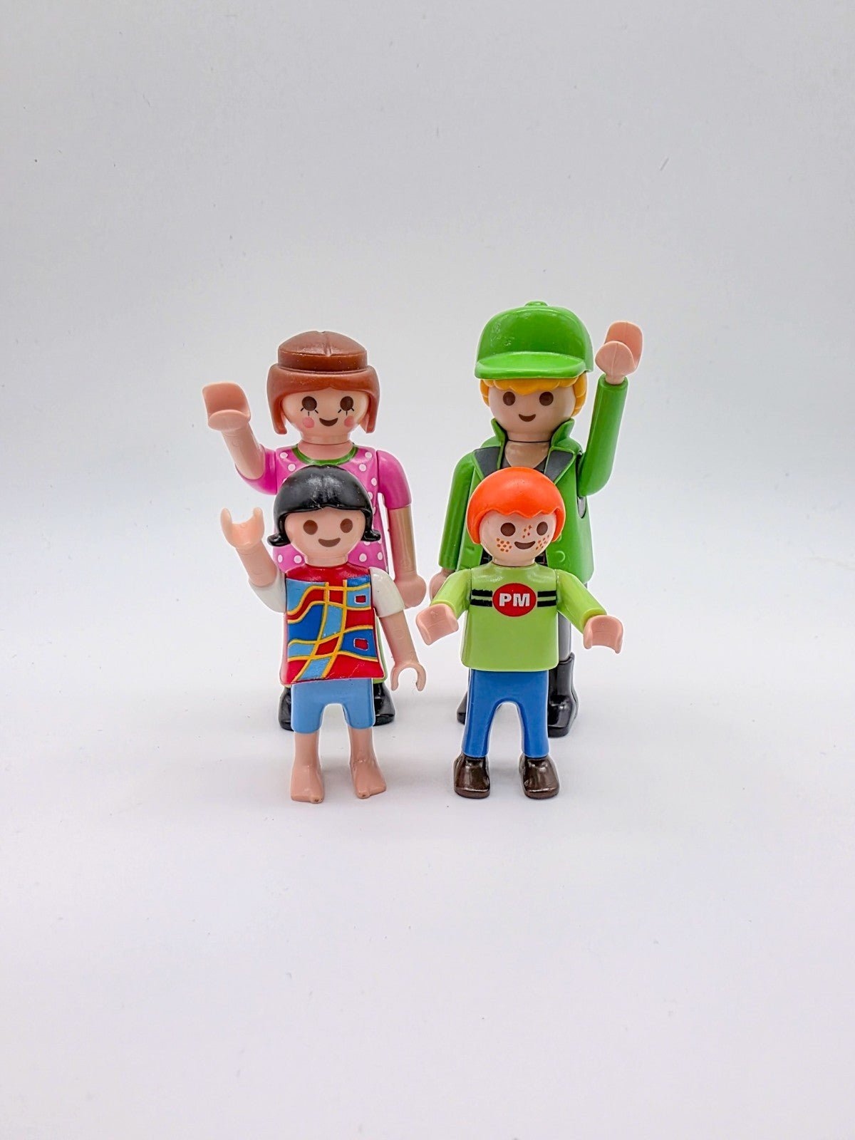 PLAYMOBIL Figuren-Set Familie Mutter Vater Tochter Sohn nerdycustom MOC Edition - nerdyvana.com