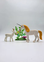 PLAYMOBIL Prinzessin Gold Einhorn Hirsch Set nerdycustom MOC Edition gebraucht - nerdyvana.com