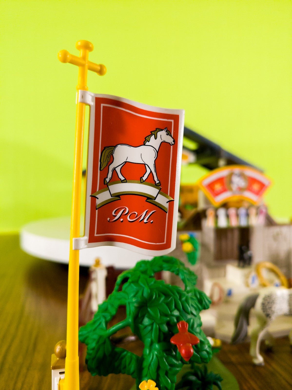 PLAYMOBIL Reiterhof 3120 Pferde Figuren Bauernhof Turnier nerdycustom MOC - nerdyvana.com