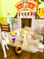 PLAYMOBIL Reiterhof 3120 Pferde Figuren Bauernhof Turnier nerdycustom MOC - nerdyvana.com
