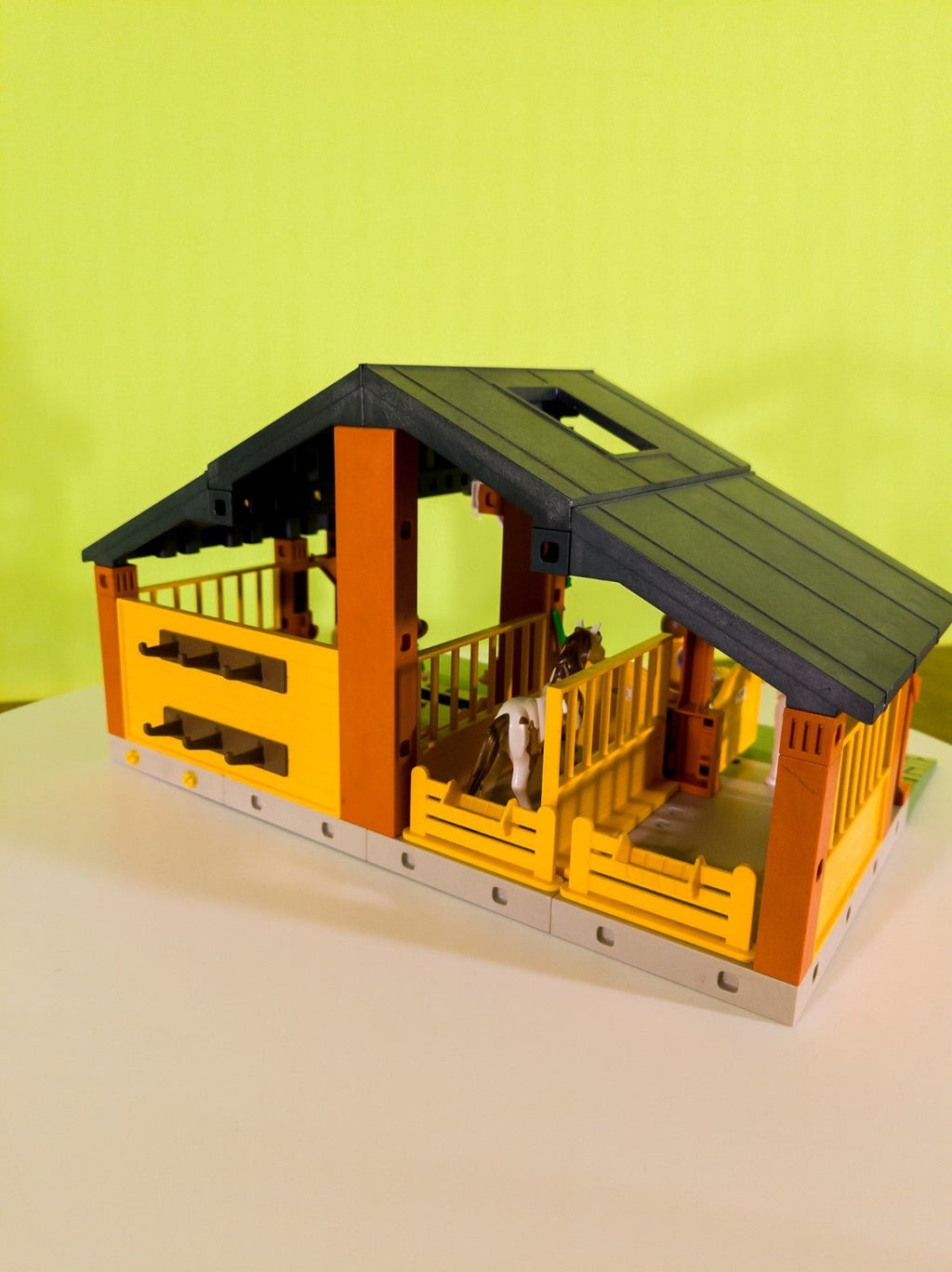 PLAYMOBIL Reiterhof 3120 Pferde Figuren Bauernhof Turnier nerdycustom MOC - nerdyvana.com
