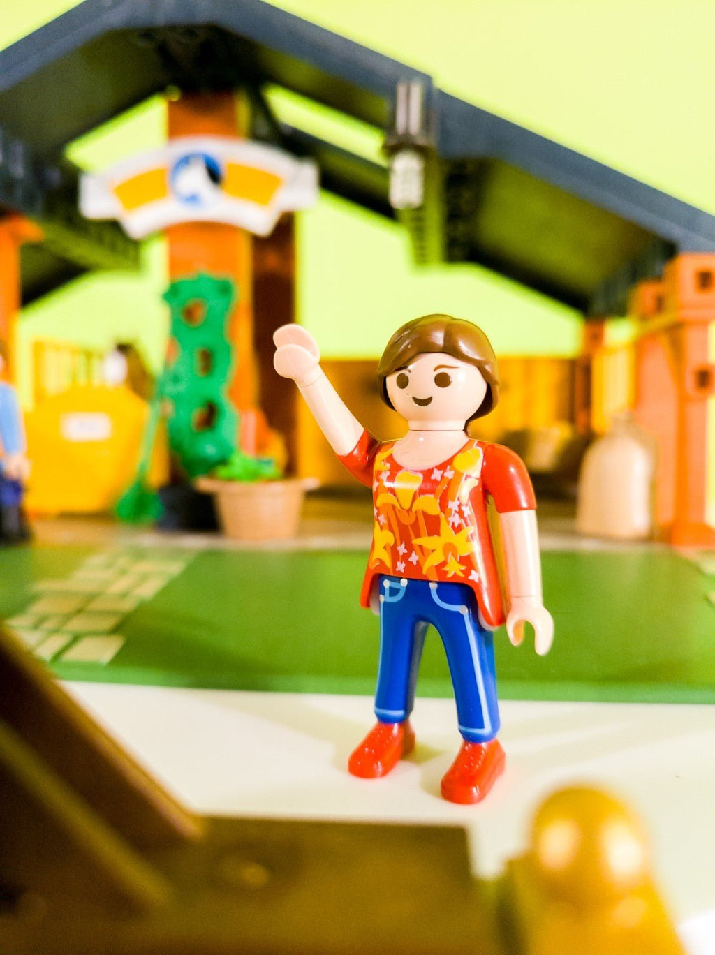 PLAYMOBIL Reiterhof 3120 Pferde Figuren Bauernhof Turnier nerdycustom MOC - nerdyvana.com