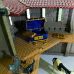 PLAYMOBIL Ritterburg Set Ritter Figuren Tiere Drache 68x60x35cm nerdycustom MOC - nerdyvana.com