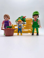 PLAYMOBIL Schäfer-Familie mit Schafen Bauernhofzubehör nerdycustom MOC Edition - nerdyvana.com