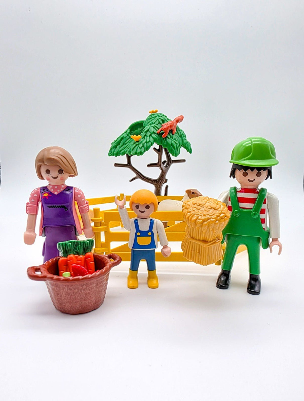 PLAYMOBIL Schäfer-Familie mit Schafen Bauernhofzubehör nerdycustom MOC Edition - nerdyvana.com
