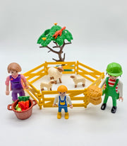 PLAYMOBIL Schäfer-Familie mit Schafen Bauernhofzubehör nerdycustom MOC Edition - nerdyvana.com