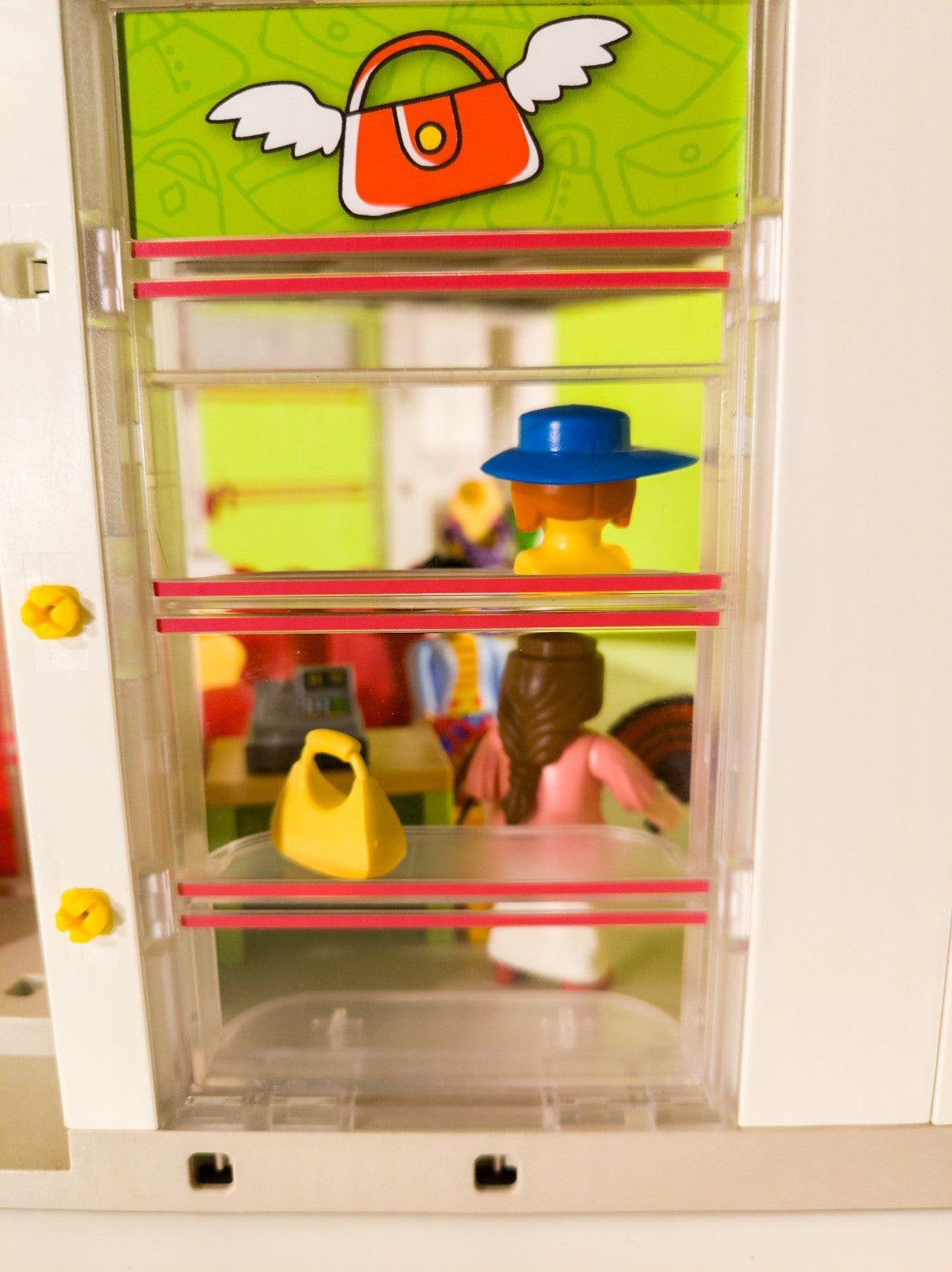 PLAYMOBIL Shopping Center 5485 Friseur Boutique Figuren Eis nerdycustom MOC - nerdyvana.com