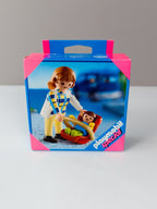 PLAYMOBIL Special 4668 Figuren Set Mutter mit Baby im Tragesitz NEU OVP 2006 - nerdyvana.com