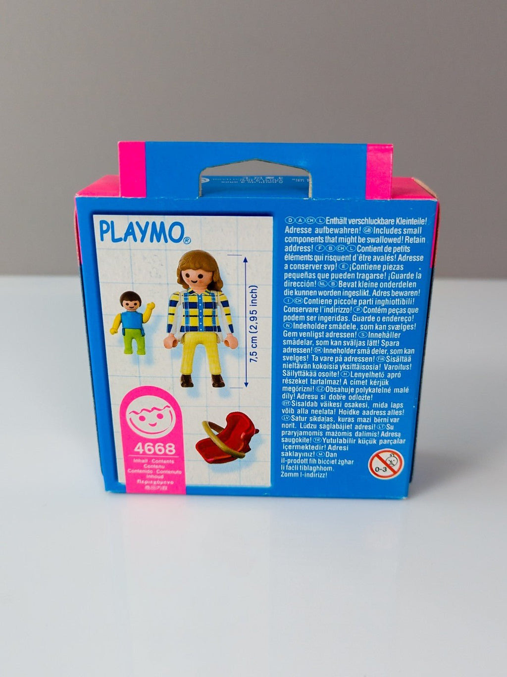 PLAYMOBIL Special 4668 Figuren Set Mutter mit Baby im Tragesitz NEU OVP 2006 - nerdyvana.com