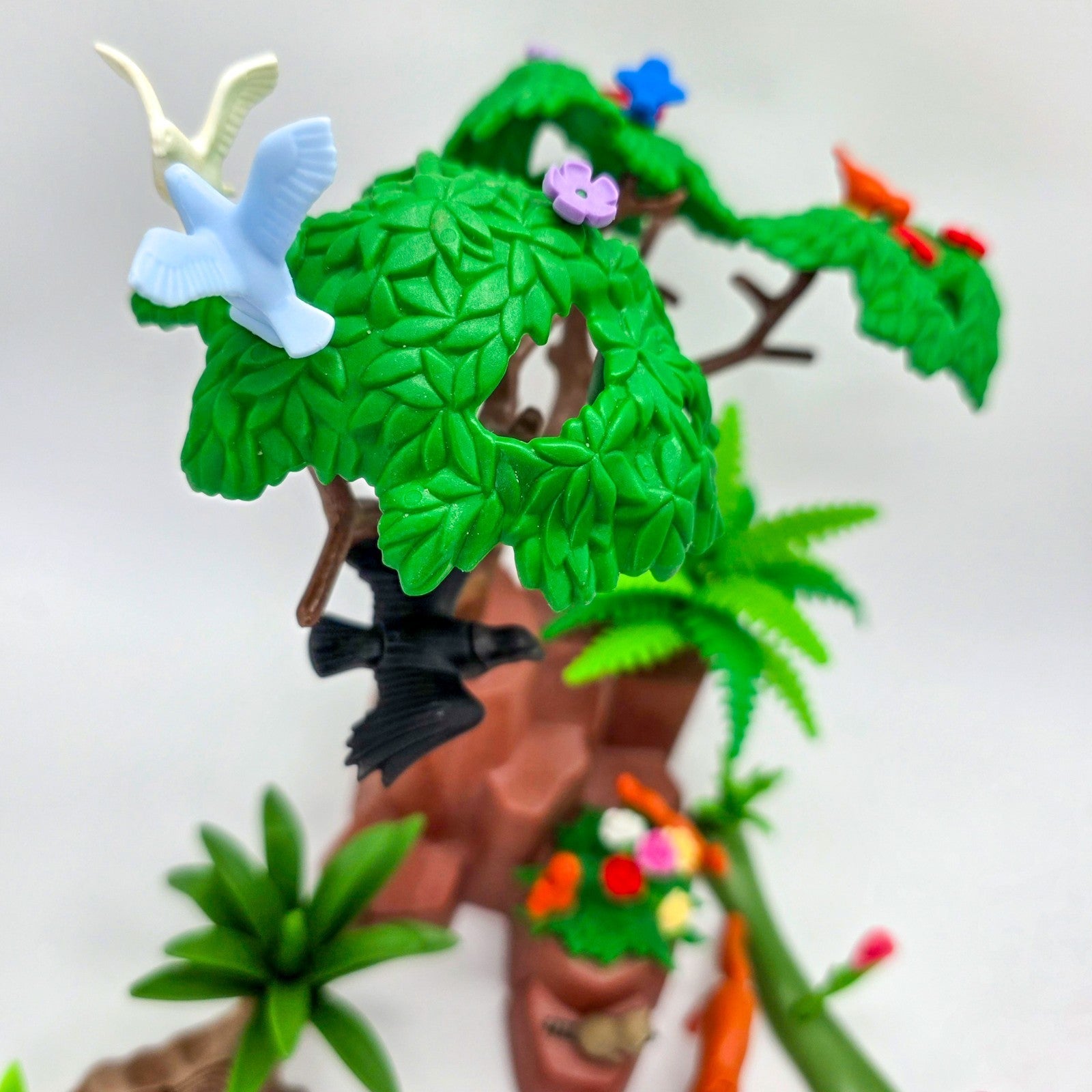 PLAYMOBIL Waldtiere Figuren Tiere Set Reh Fuchs Waschbär Hase Igel Eichhörnchen Zweitbild