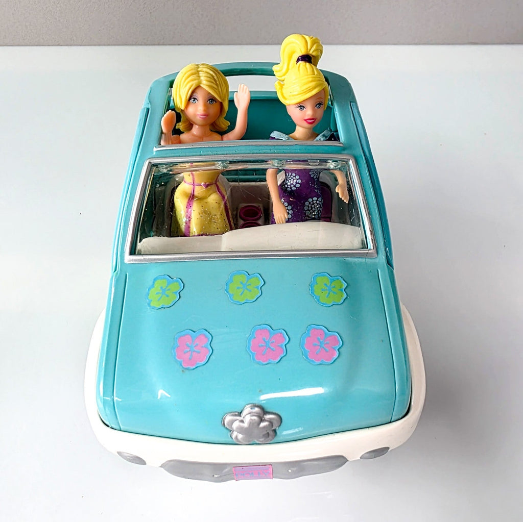 Polly Pocket Auto-Set Strand Jeep mit 2 Figuren nerdycustom MOC Edition - nerdyvana.com